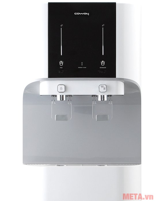Máy lọc nước Coway CHP-671R có thể uống nước thường, nước lạnh hoặc nước nóng 
