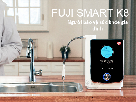 Máy lọc nước ion kiềm Fuji Smart K8