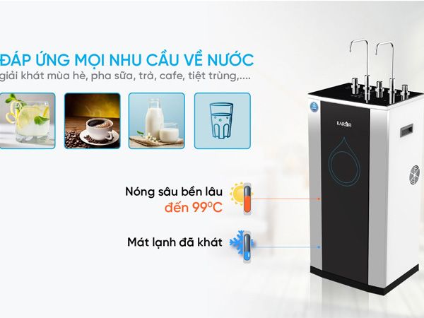 Máy lọc nước nóng lạnh Karofi KAD-D50