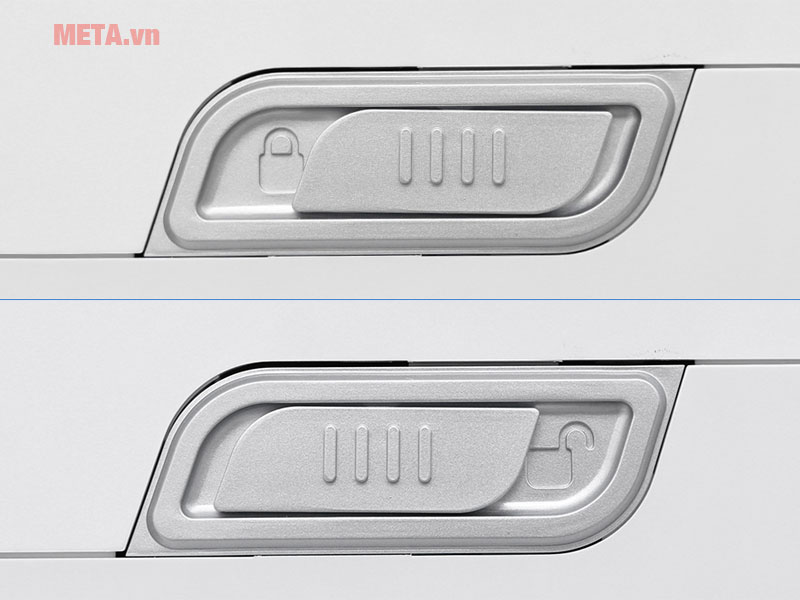 Máy trang bị các tính năng khóa tiện dụng Hệ thống khóa vòi