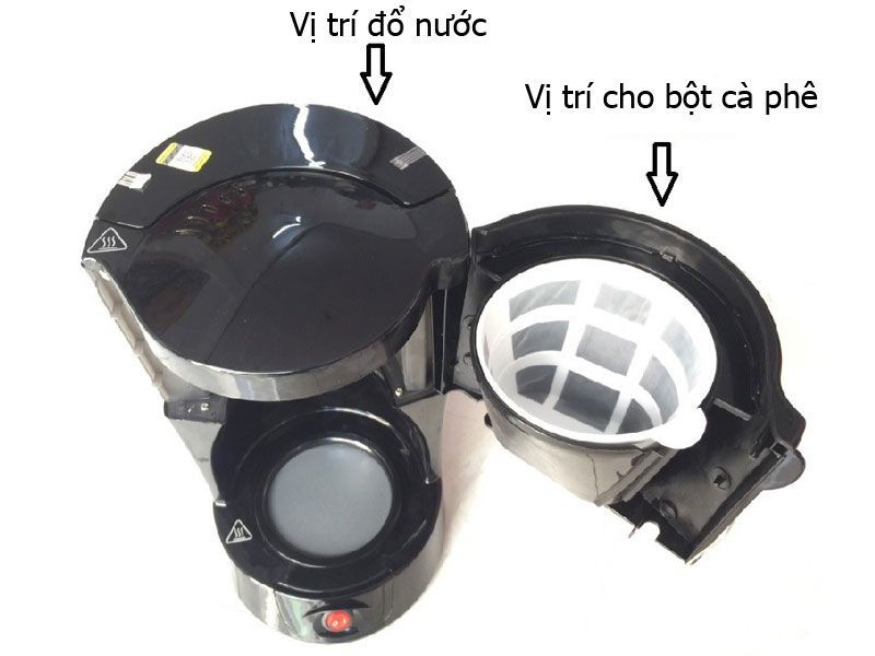 Máy pha cà phê 800W Black&Decker DCM600