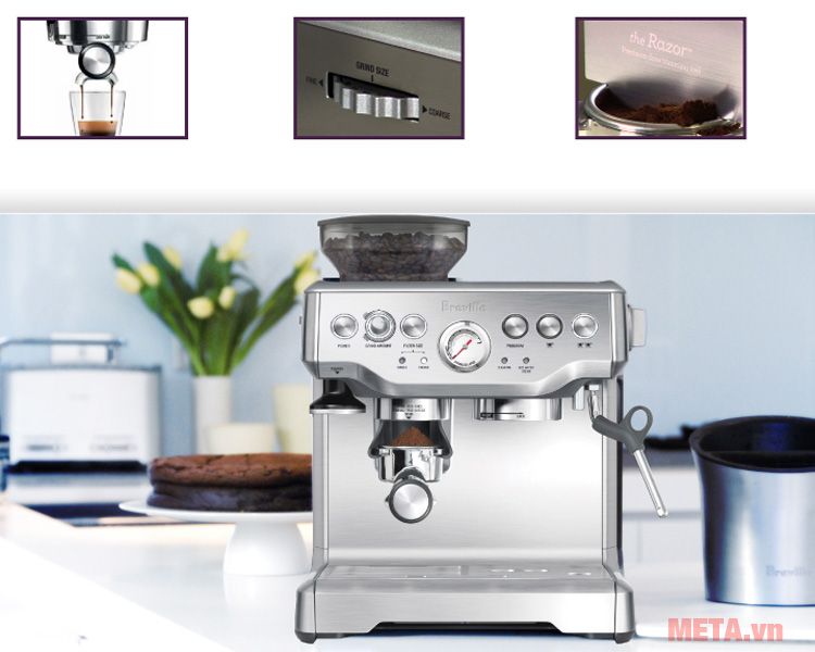Máy pha cà phê Breville BES870BSS