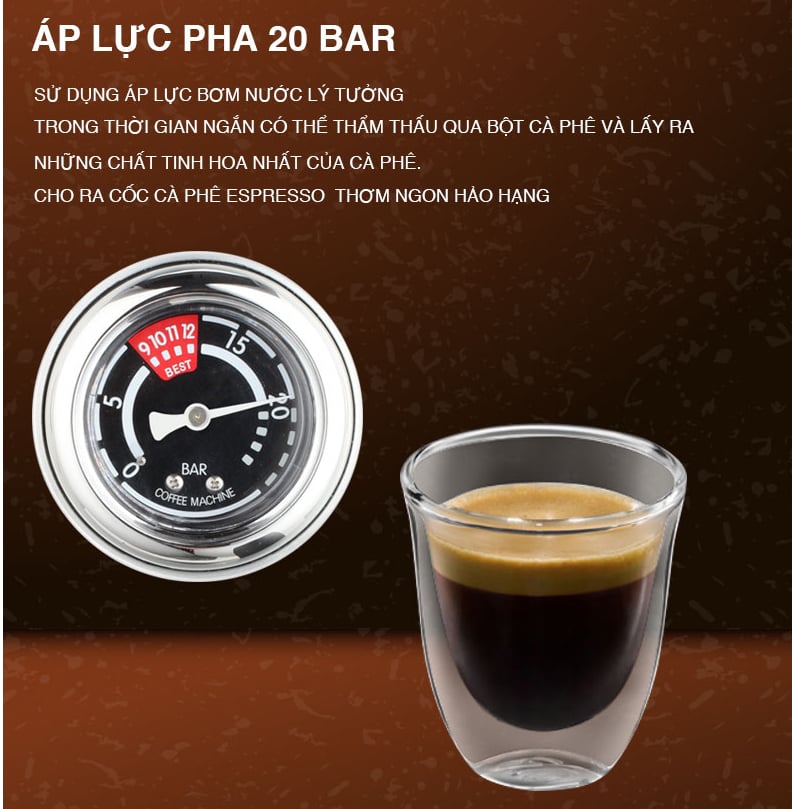 Tiross TS6213 có áp lực pha 20 bar Tiross TS6213