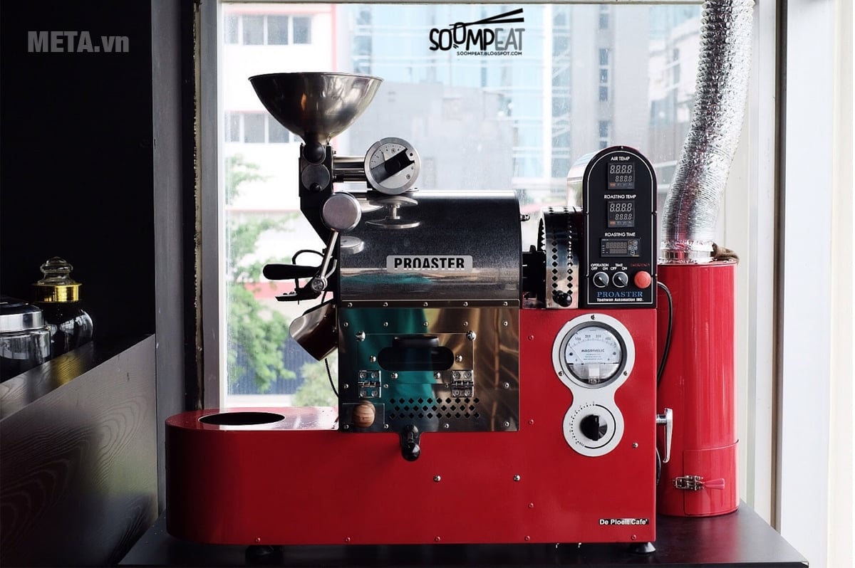Máy rang cà phê THCR-01 thiết kế đẹp mắt và chuyên nghiệp