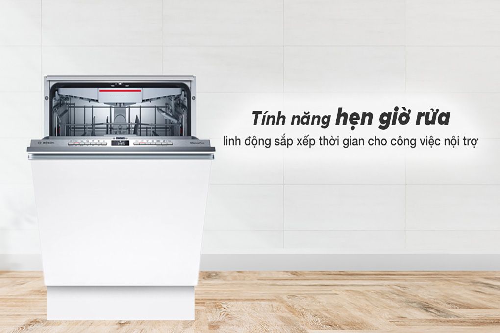 Máy rửa bát âm toàn phần Bosch SMV4HCX48E Seri 4