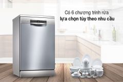 Máy rửa bát Bosch SMS6ZCI08E seri 6 Zeolith