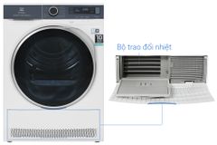 Máy sấy bơm nhiệt Electrolux UltimateCare 8 kg EDH803Q7WB