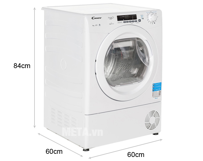 Máy sấy quần áo Candy GVS C9DE-S