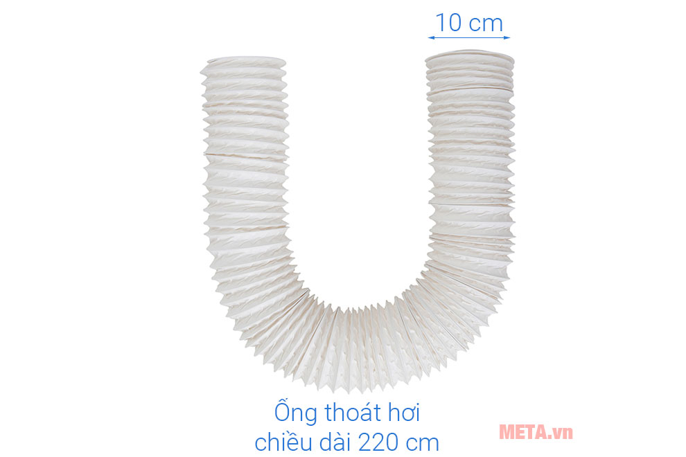 Kích thước ống thoát hơi của máy sấy Candy CS V9DF-S