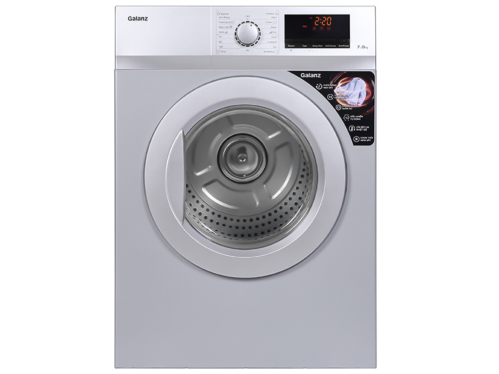 Hình ảnh máy sấy thông hơi Galanz 7 Kg DV-70T5C(S)