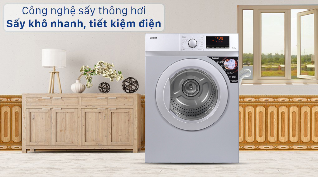 Công nghệ sấy thông hơi nhanh, tiết kiệm thời gian