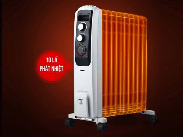 Máy sưởi dầu 10 thanh Roler RH-2118