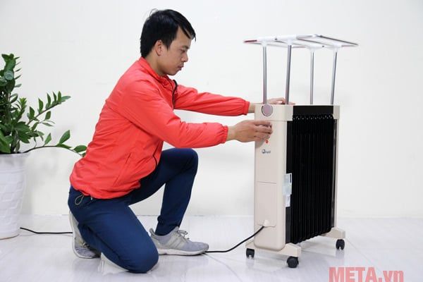 Máy sưởi dầu thế hệ mới FujiE OFR6511 - 11 thanh