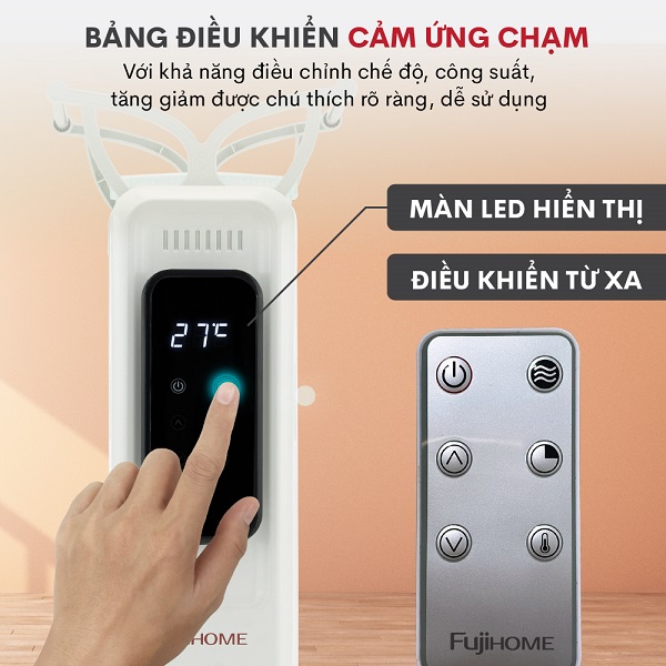 Máy sưởi dầu 13 thanh