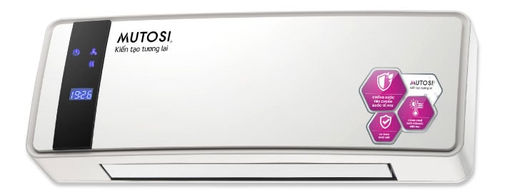 Đánh giá máy sưởi điều hòa Ceramic Mutosi MCH-2000