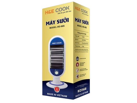 Máy sưởi H&E Cook HE06S-X/D