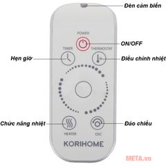 Máy sưởi KoriHome EHK-102-S