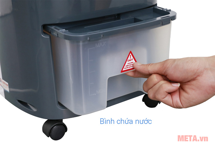 Bình chứa nước dễ dàng vệ sinh