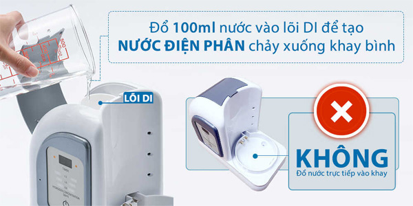 Cách sử dụng máy tạo nước Hydrogen