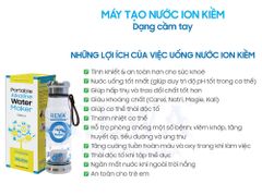 Máy tạo nước ion kiềm cầm tay Alkaline RW-AK-1700