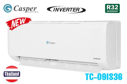 Điều hòa Casper Inverter 1 chiều 9000 BTU TC-09IS36