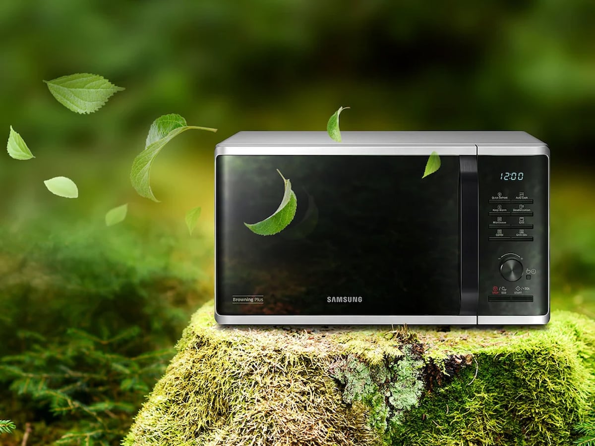 Lò vi sóng có nướng Samsung MG23K3515AS/SV (23 lít)