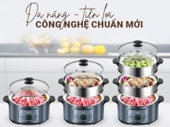 Nồi hấp điện inox đa năng Nagakawa NAG3310