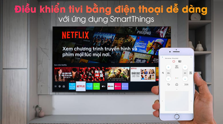 Smart Tivi Neo QLED 4K 65 inch Samsung QA65QN90A - SmartThings