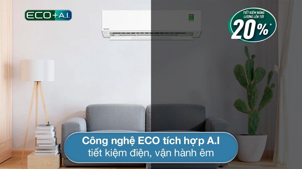 Điều hoà Panasonic Inverter 18000 BTU 1 chiều XU18XKH-8