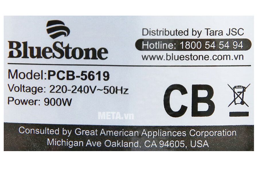 Nồi áp suất 5L Bluestone PCB-5619