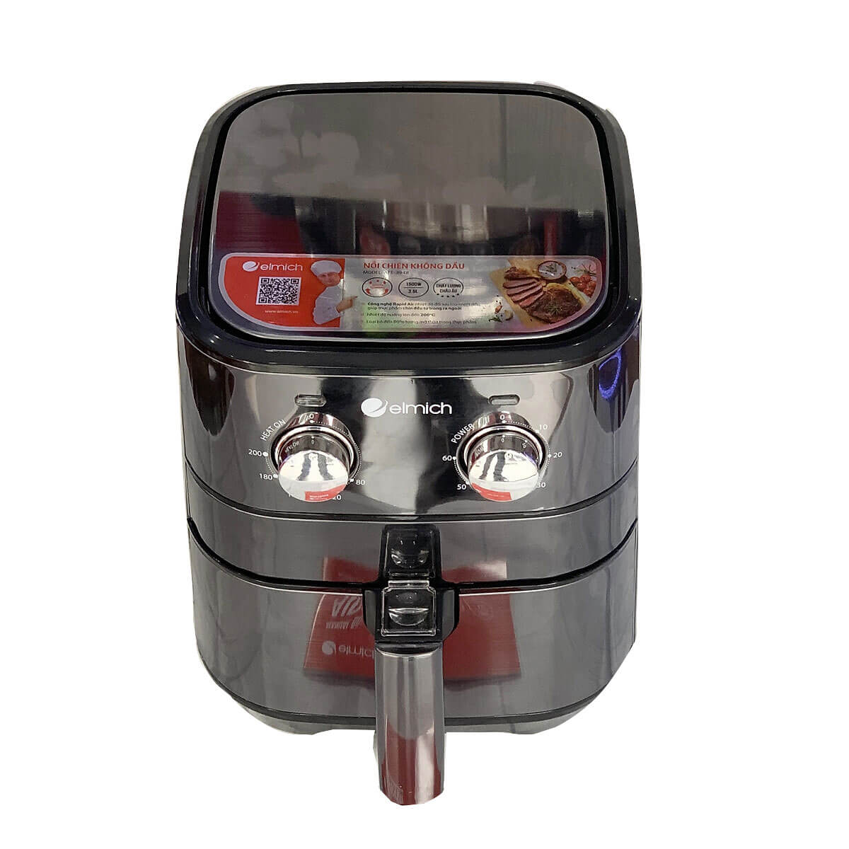 Nồi chiên không dầu Elmich AFE-3948 (3.5 Lít)