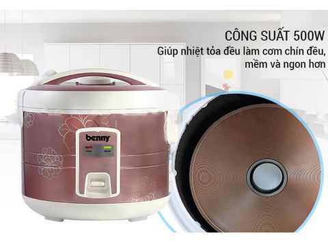 Nồi cơm điện Benny BR-MVN12 (1.2 lít)