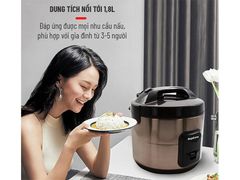 Nồi cơm điện 1,8 lít Nagakawa NAG0133