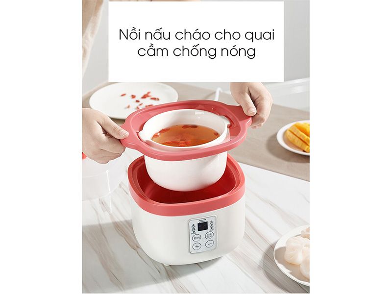 Nồi điện nấu cháo chậm đa năng Karpelle