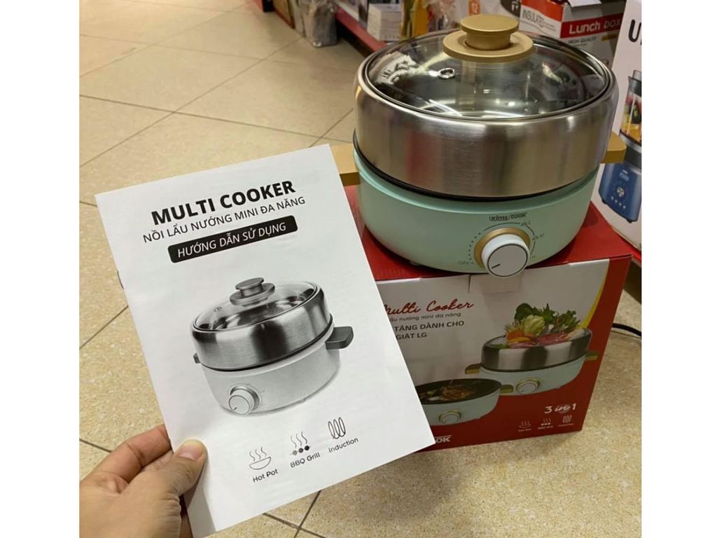 Nồi lẩu nướng mini Kims Cook MC520I