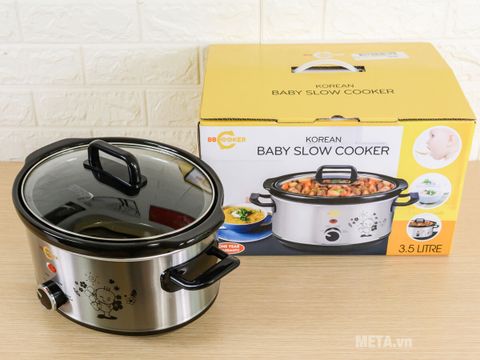 Nồi nấu cháo đa năng Hàn Quốc BBCooker BS35 (3,5 lít)