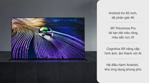 Android Tivi OLED Sony 4K 65 inch XR-65A90J [ 65A90J ] - Chính Hãng
