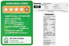 Điều hoà Panasonic Inverter 9000 BTU 1 chiều XU9XKH-8