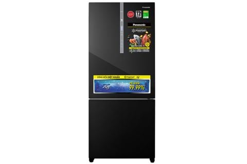 Tủ lạnh Panasonic Inverter 368 lít NR-BX410QKVN (2 Cánh)