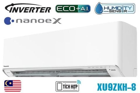 Điều hòa Panasonic Inverter 9000 BTU XU9ZKH-8