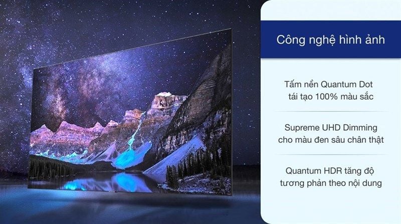 Smart Tivi Samsung QLED 4K 55 inch QA55Q70A [ 55Q70A ] - Chính Hãng