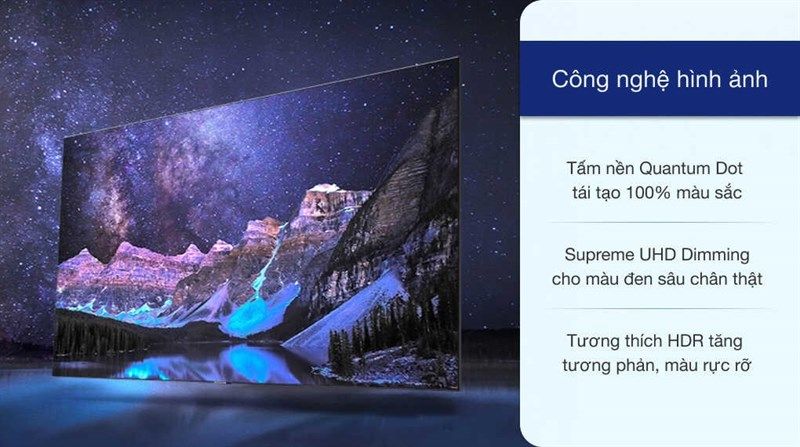 Smart Tivi Samsung QLED 4K 65 inch QA65Q65A [ 65Q65A ] - Chính Hãng