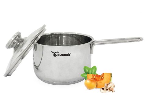 Quánh inox 3 đáy thân bầu Youcook YCS14-3L