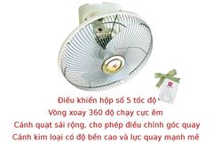 Quạt đảo trần KDK M40R