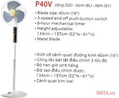 Quạt cây KDK P40V