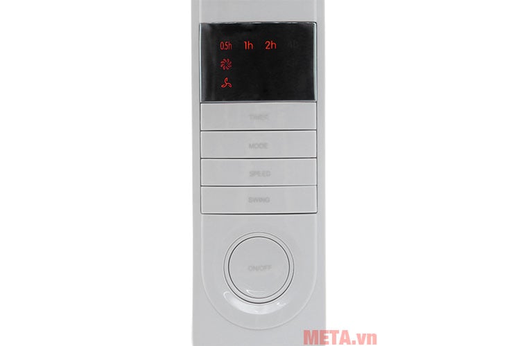 Bảng điều khiển của quạt đứng F-LSA20(H)VN Bảng điều khiển của quạt đứng F-LSA20(H)VN