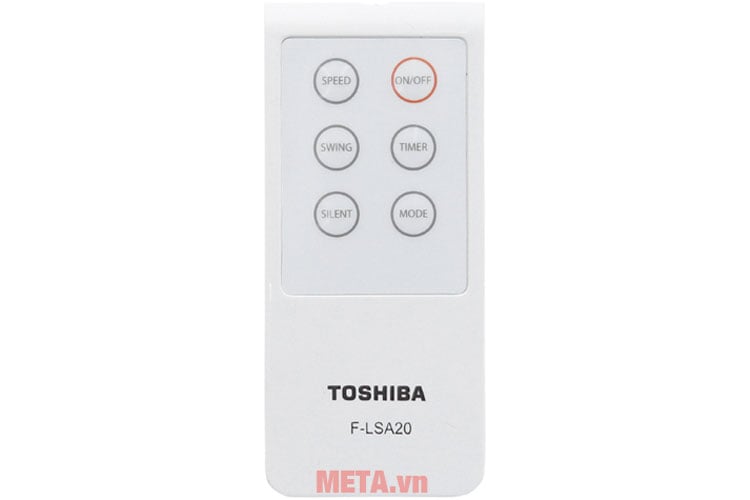 Điều khiển từ xa tiện lợi của quạt cây Toshiba F LSA20 H VN Điều khiển từ xa tiện lợi của quạt cây Toshiba F LSA20 H VN