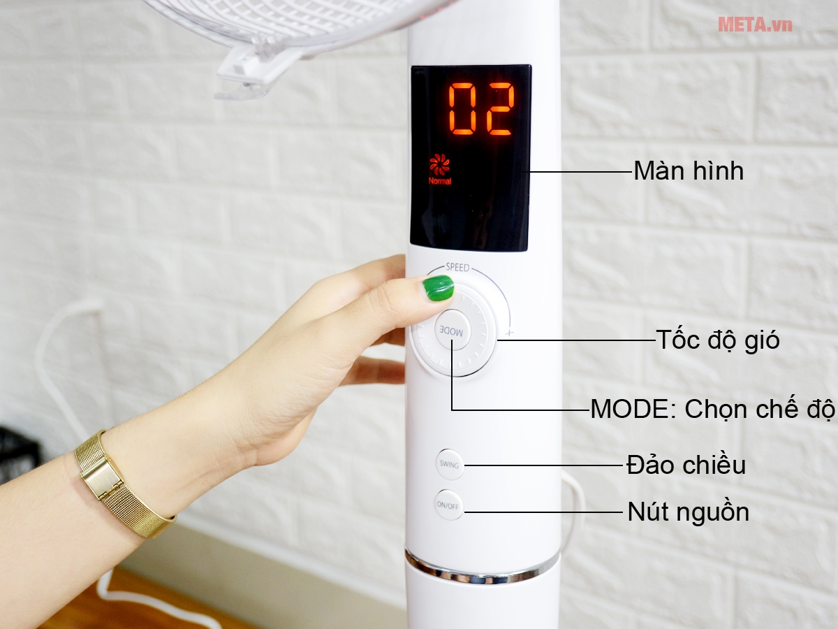 Bảng điều khiển quạt Toshiba F LSD30 W VN Bảng điều khiển quạt Toshiba F LSD30 W VN