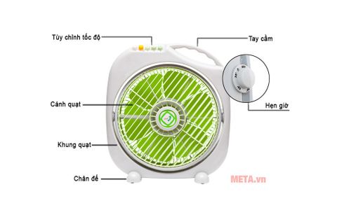 Quạt hộp Asia F12001 (40W, sải cánh 30cm)