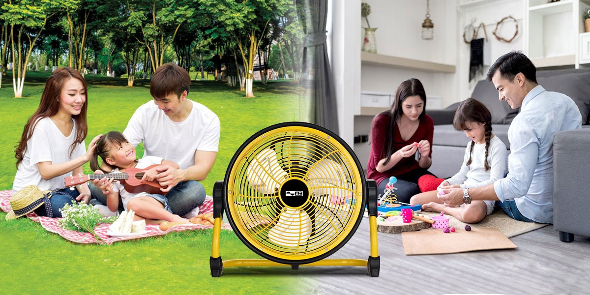 Quạt sạc Outdoor AC ARF01D113 BL